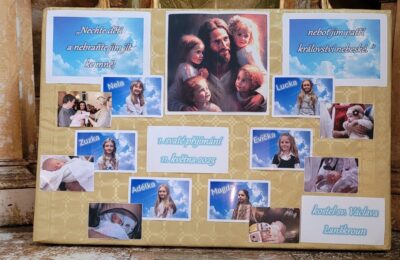 První svaté přijímání v kostele sv. Václava v Lanškrouně 11. 5. 2025