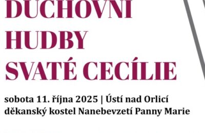 Festival duchovní hudby sv. Cecílie 11. 10. 2025  – pozvánka