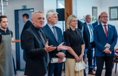 Prezident Petr Pavel na faře v Lanškrouně 23. 4. 2026