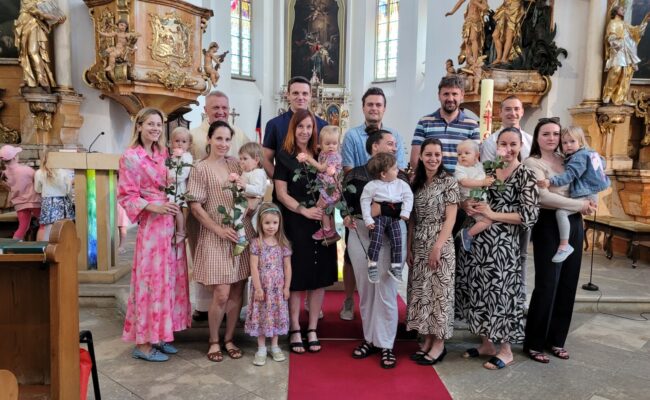 Mše svatá v neděli 7. 6. 2026 – setkání rok po křtu