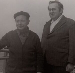 Fotografie z časové schránky kostela sv. Václava