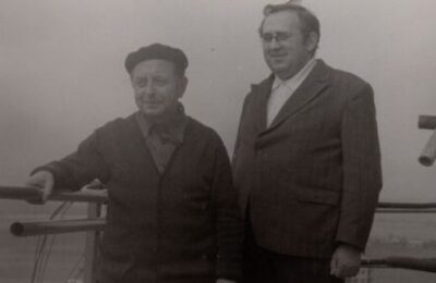 Fotografie z časové schránky kostela sv. Václava
